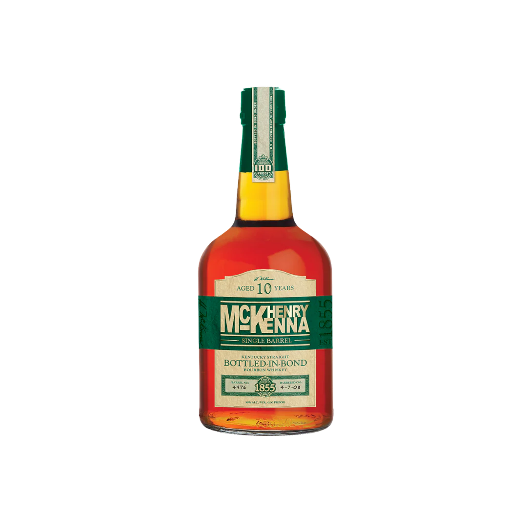 Henry McKenna 10 Year Single Barrel Bottled in Bond Bourbon