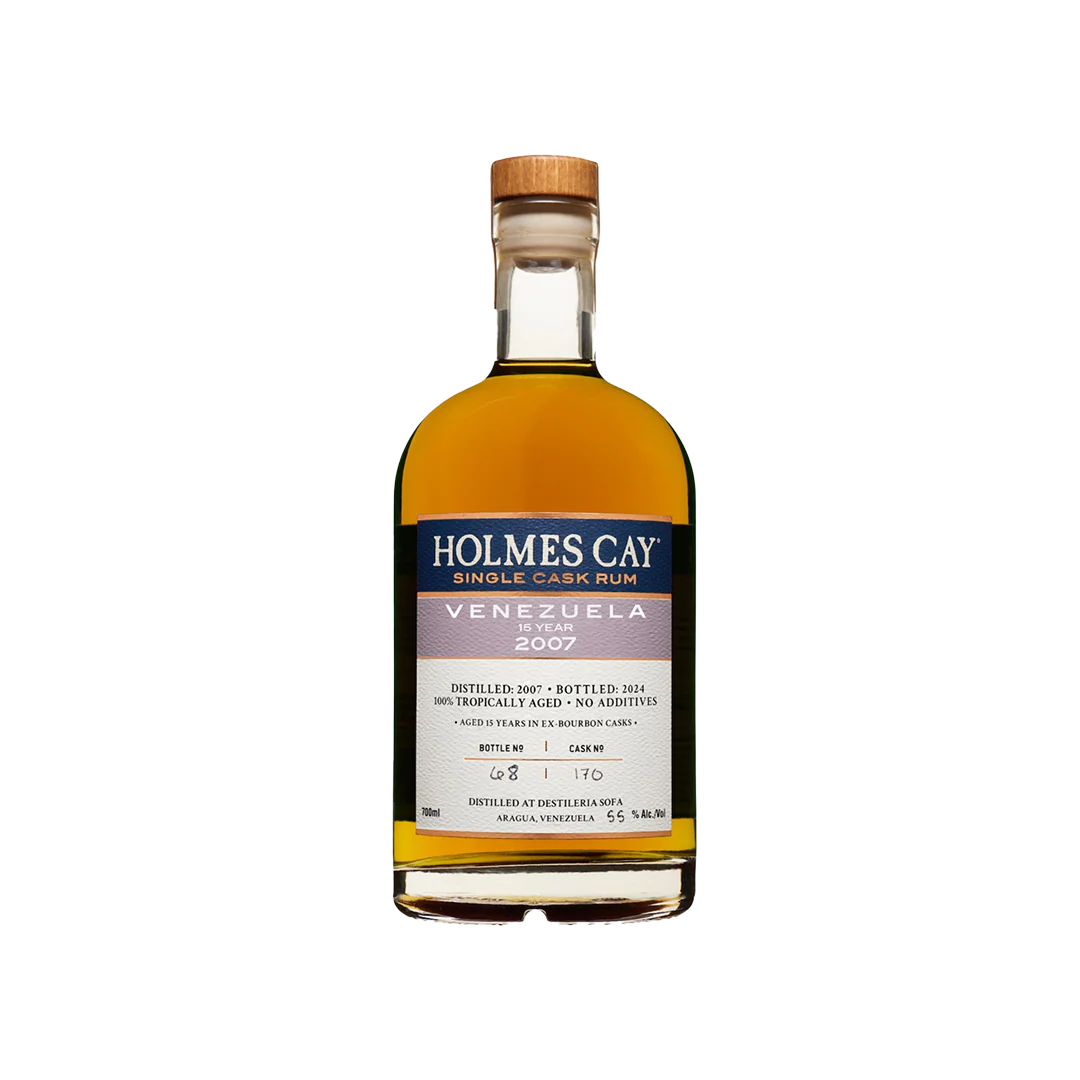 Holmes Cay Venezuela 2007 15 Year Rum
