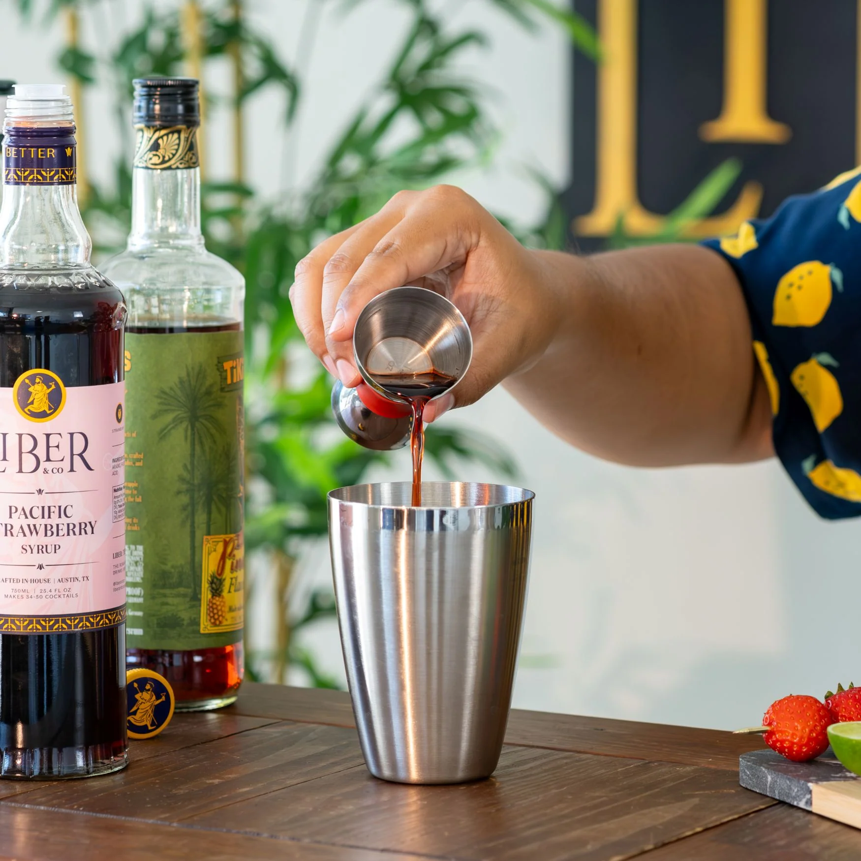 Liber & Co. Pacific Strawberry Syrup - Image 4