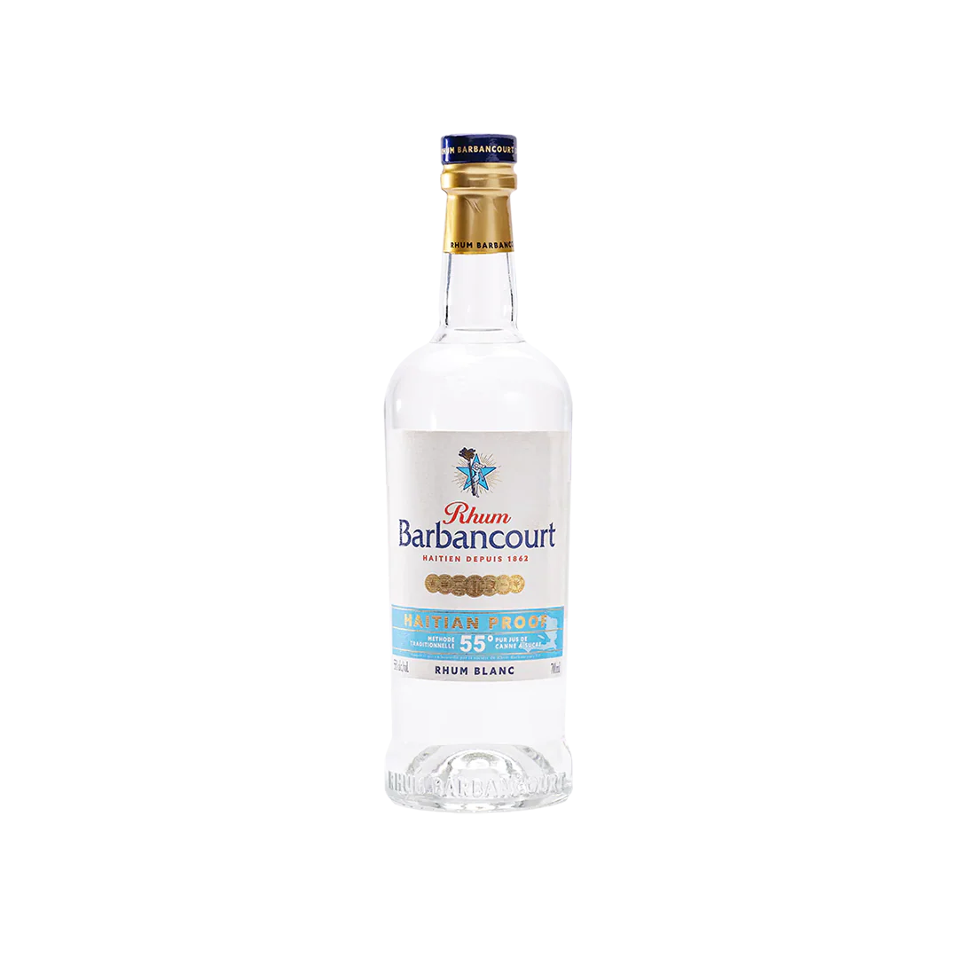 Rhum Barbancourt Haitian Proof White Rum 110 Proof