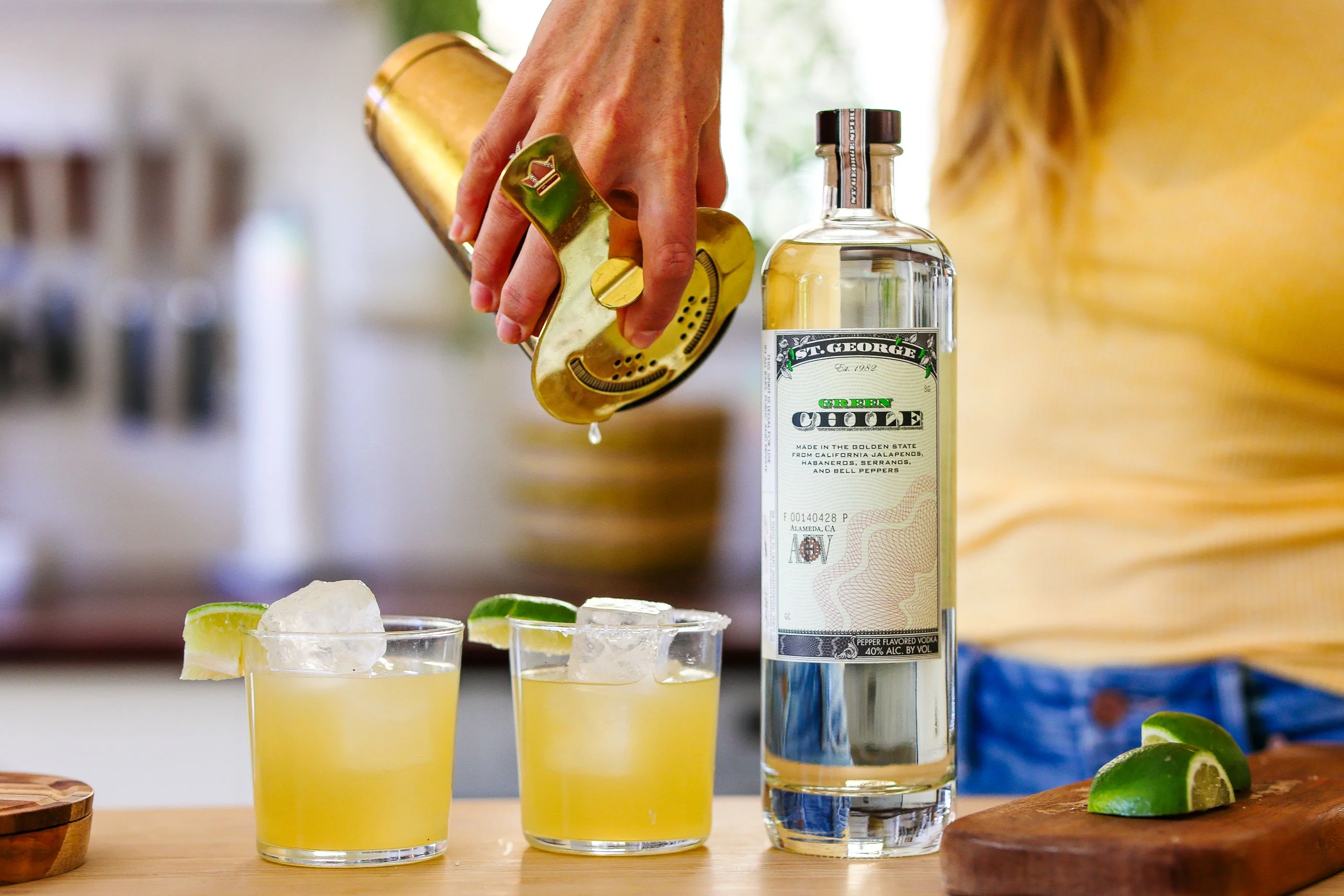 St. George Green Chile Vodka - Image 4