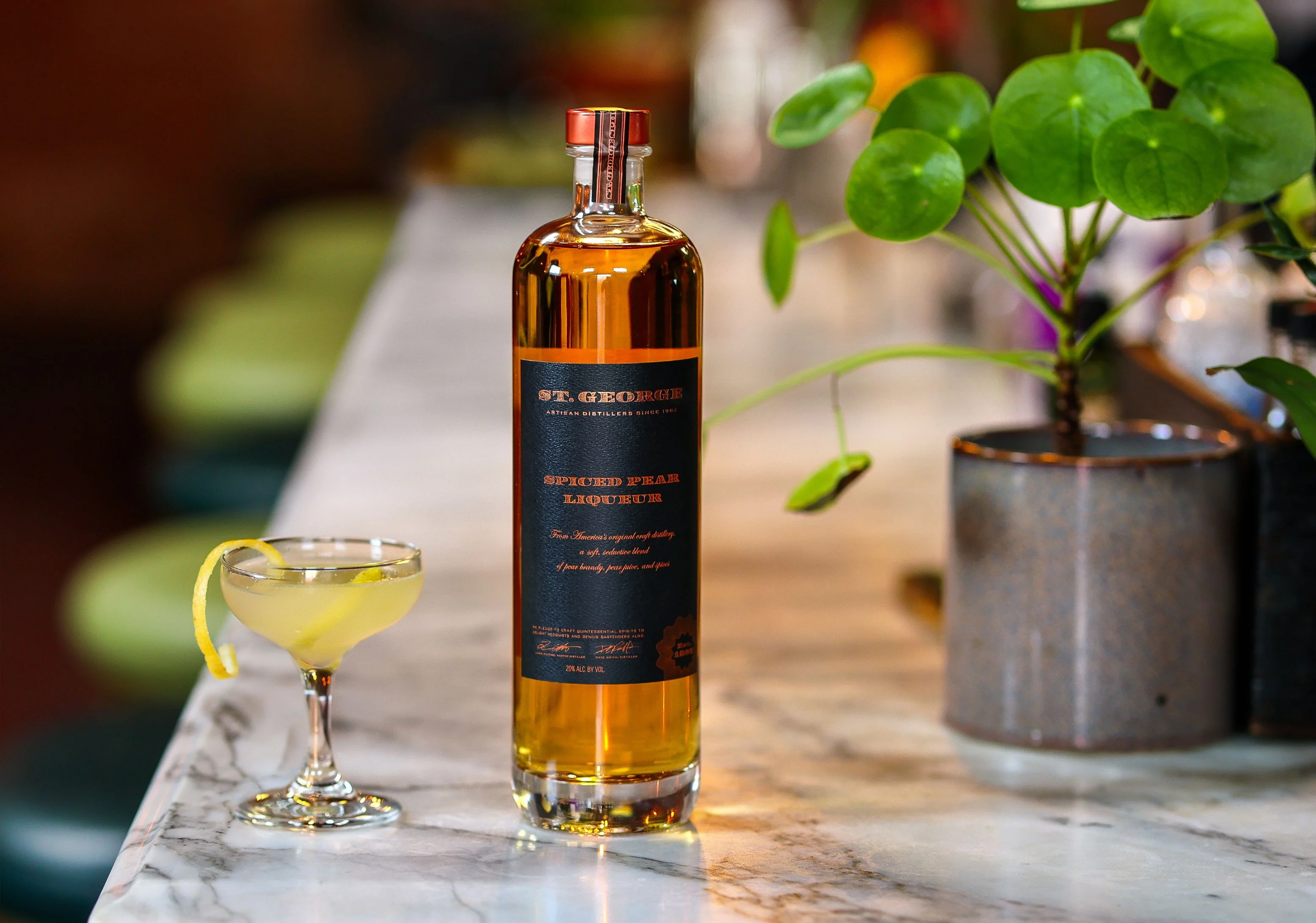 St. George Spiced Pear Liqueur - Image 4