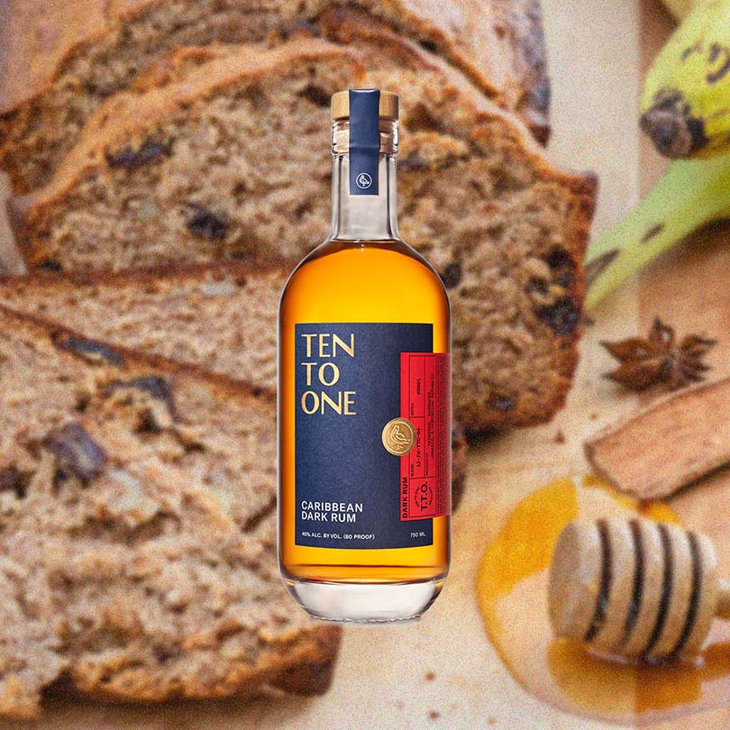 Ten to One Caribbean Dark Rum - Image 2