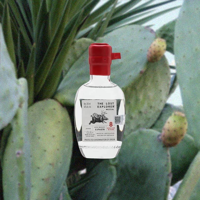 The Lost Explorer Espadin Mezcal - 200ml (Hip-Flask) - Image 2