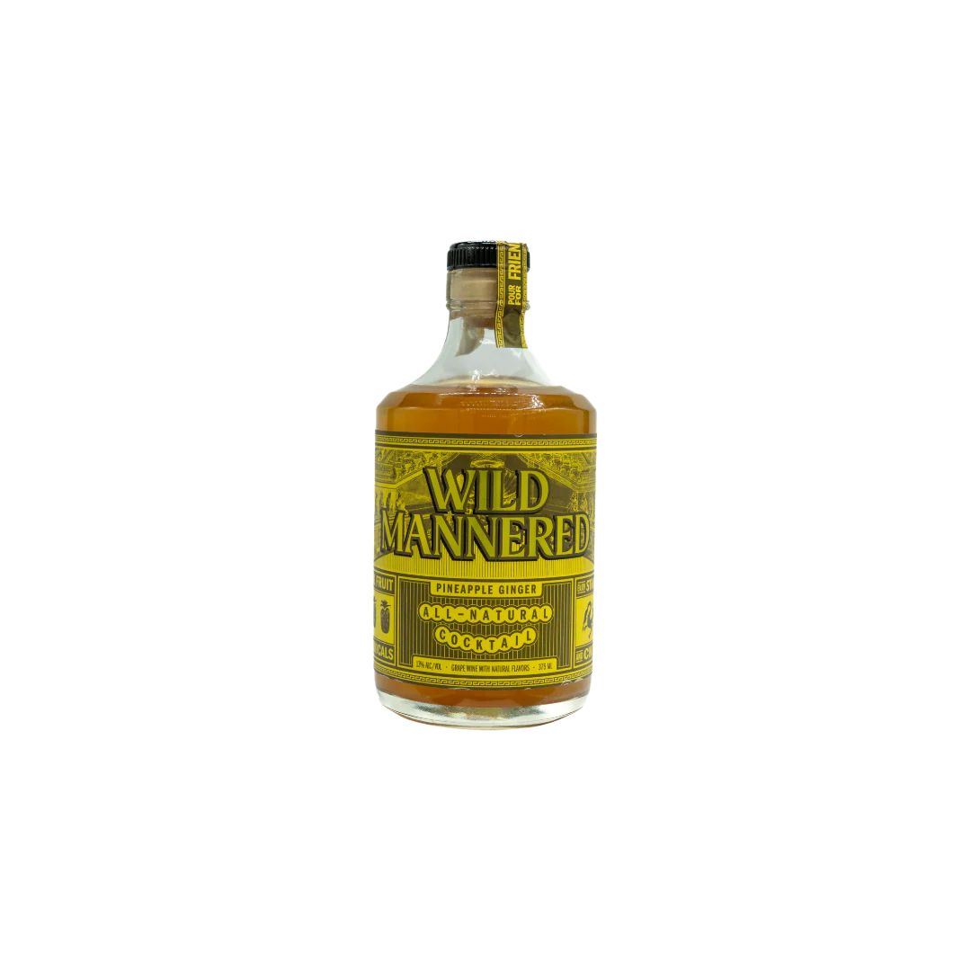 Wild Mannered Pineapple Ginger All-Natural Cocktail