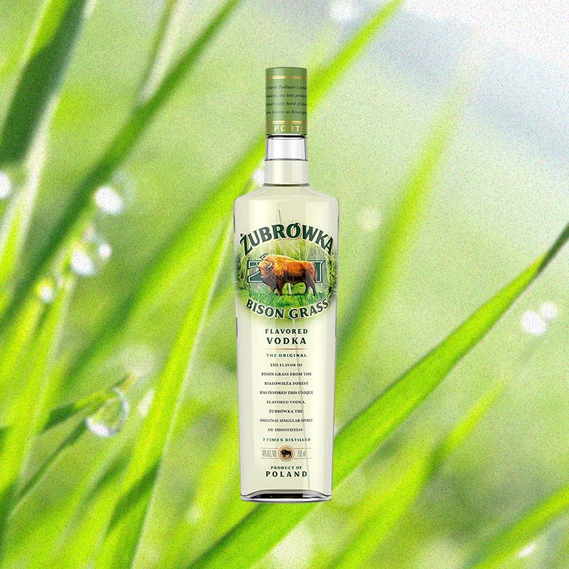 Zubrowka Bison Grass Vodka - Image 2
